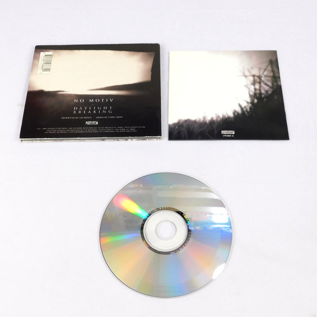 No Motiv Daylight Breaking CD 2004 Tested Vagrant Records VR388-2 Digipak
