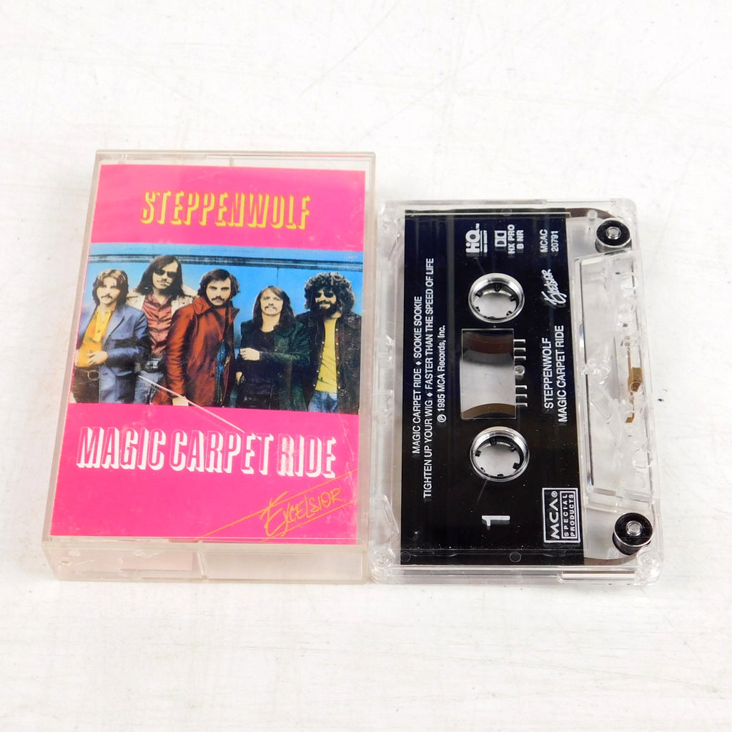 Steppenwolf Magic Carpet Ride Cassette Tested 1985 MCA Records MCAC 20791