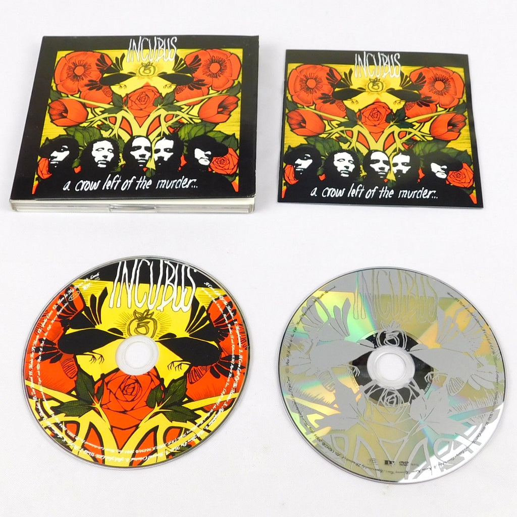 Incubus A Crow Left Of The Murder CD 2004 2 Disc Digipak Tested Epic EK 90959