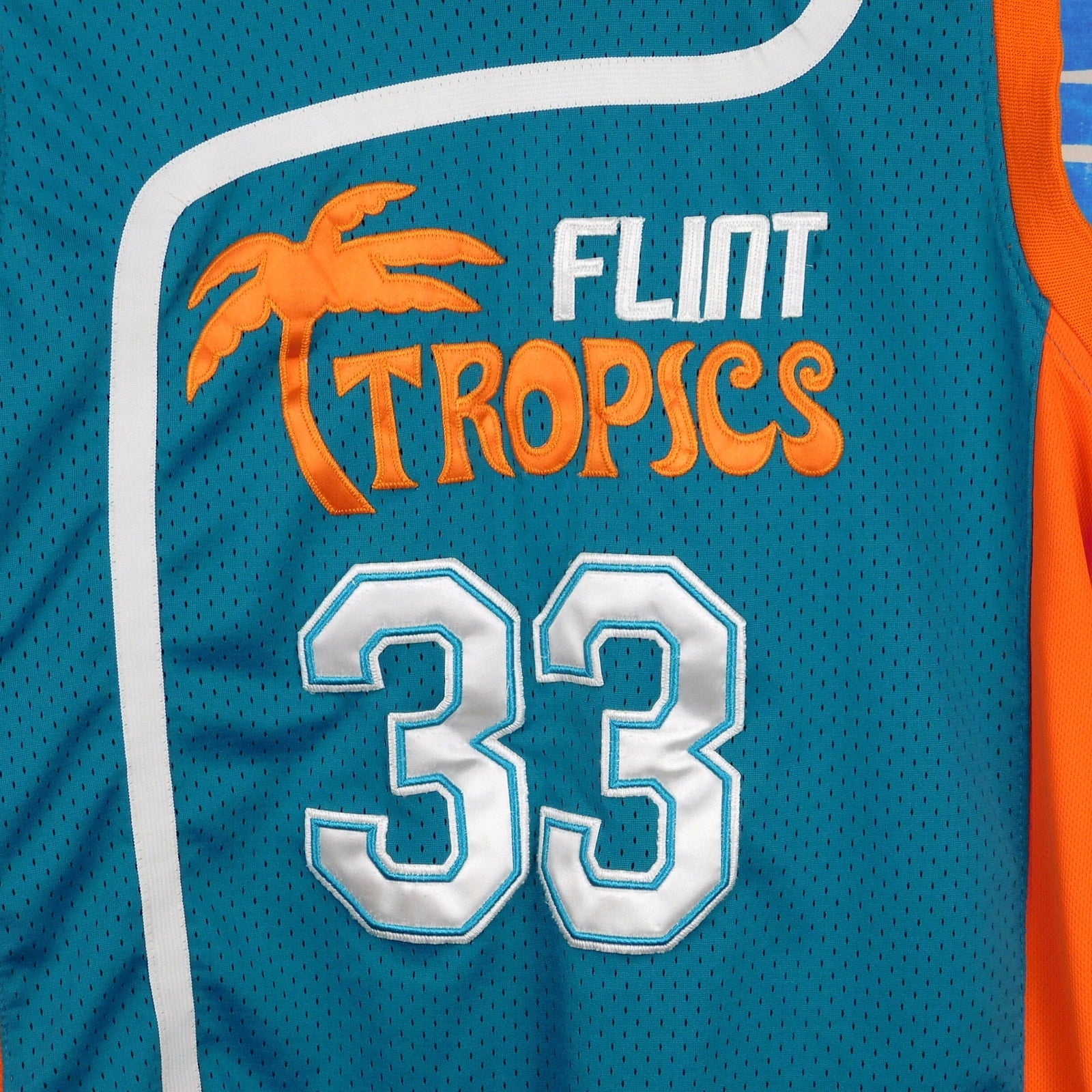 Semi-Pro Jackie Moon Flint Tropics Basketball Jersey - Size M