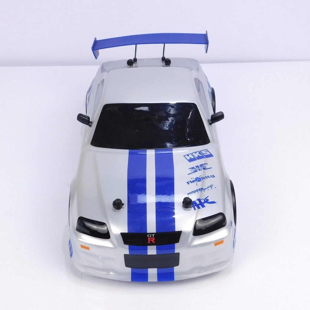 Jada Fast & Furious Nissan Skyline GT-R R34 RC Car 27MHz No Remote Tested Motor