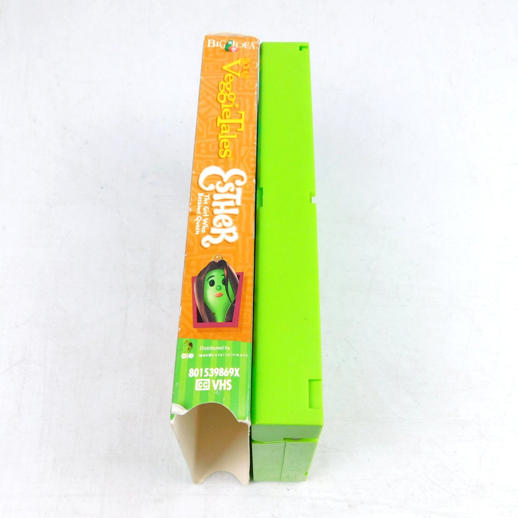 VeggieTales Esther The Girl Who Became Queen VHS Tested Big Idea 2000