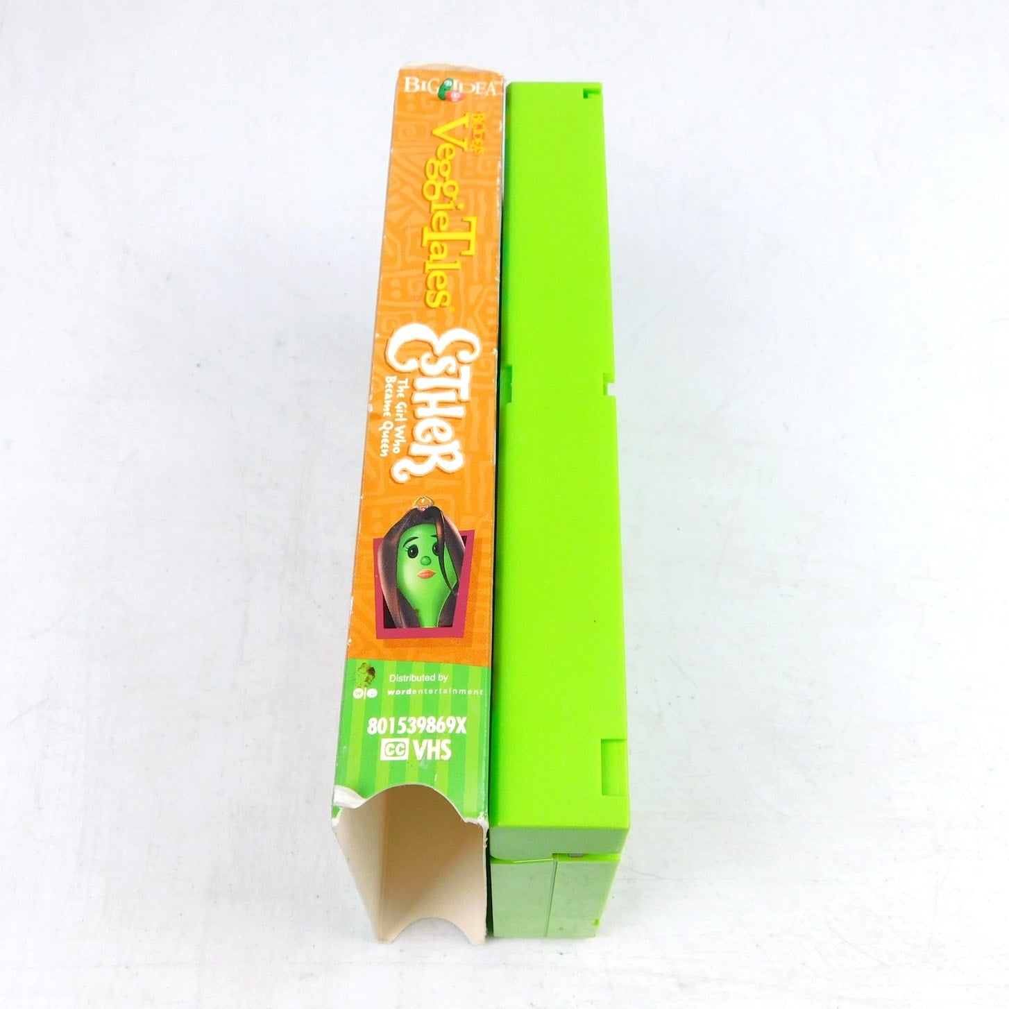 VeggieTales Esther The Girl Who Became Queen VHS Tested Big Idea 2000