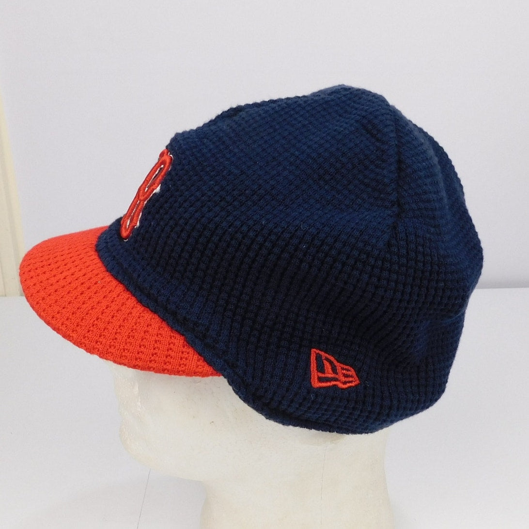New Era Boston Red Sox Visor Beanie Hat - OSFM