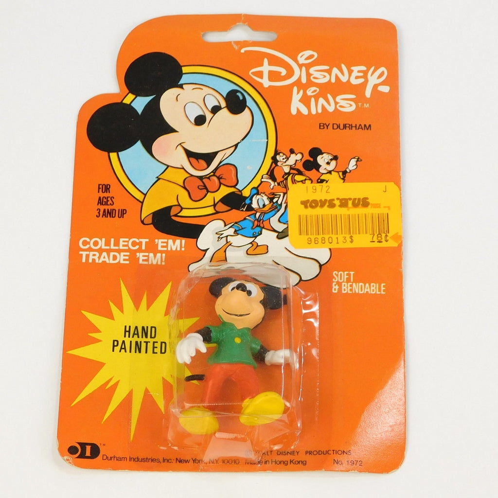 Vintage 1972 Disneykins Mickey Mouse Durham Hand Painted Figure Sealed Toys R Us