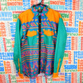 B Fresh Gear "The Jazzy J" Pearl Snap Collared Shirt - Size M