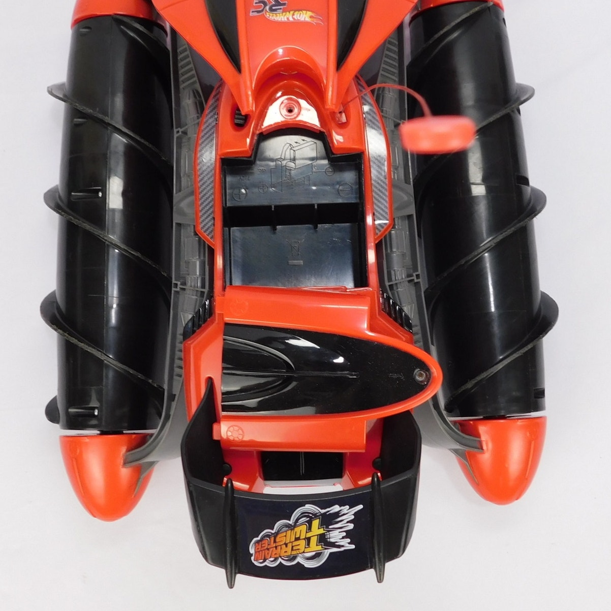 Hot Wheels RC Terrain Twister Complete In Box 2009 Tested X2874 Red