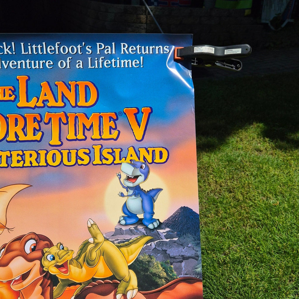 Land Before Time V The Mysterious Island 1997 Video Store Promo Poster