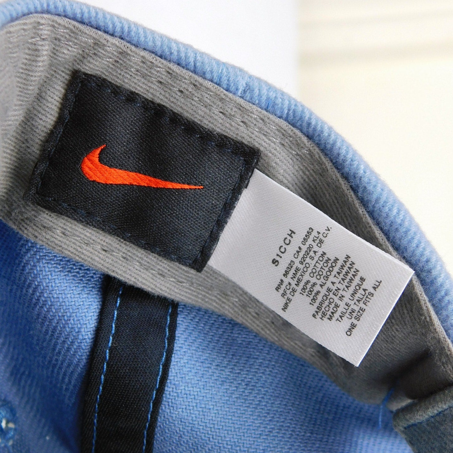 90s Nike Swoosh Logo Hat - Adjustable