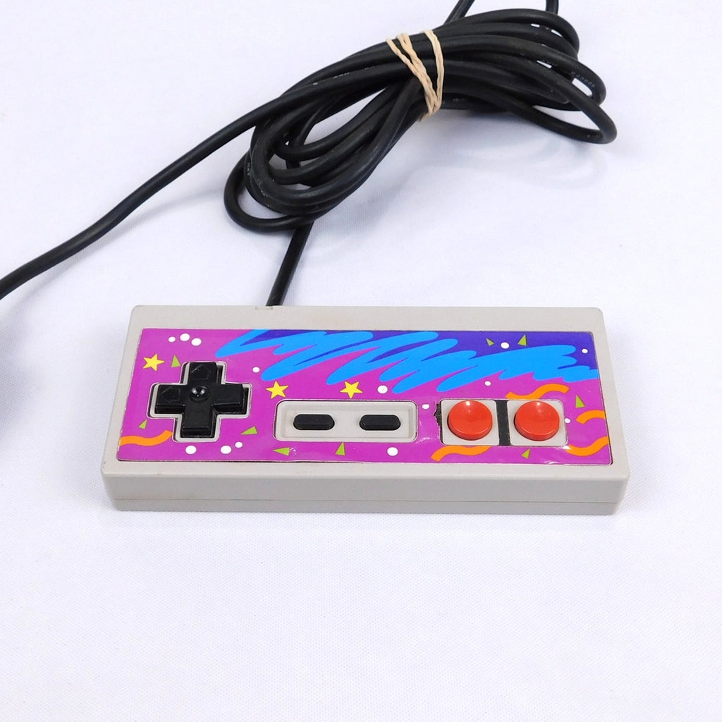 NES Controller NES-004 Fully Tested Working Nintendo Power Overlay Sticker