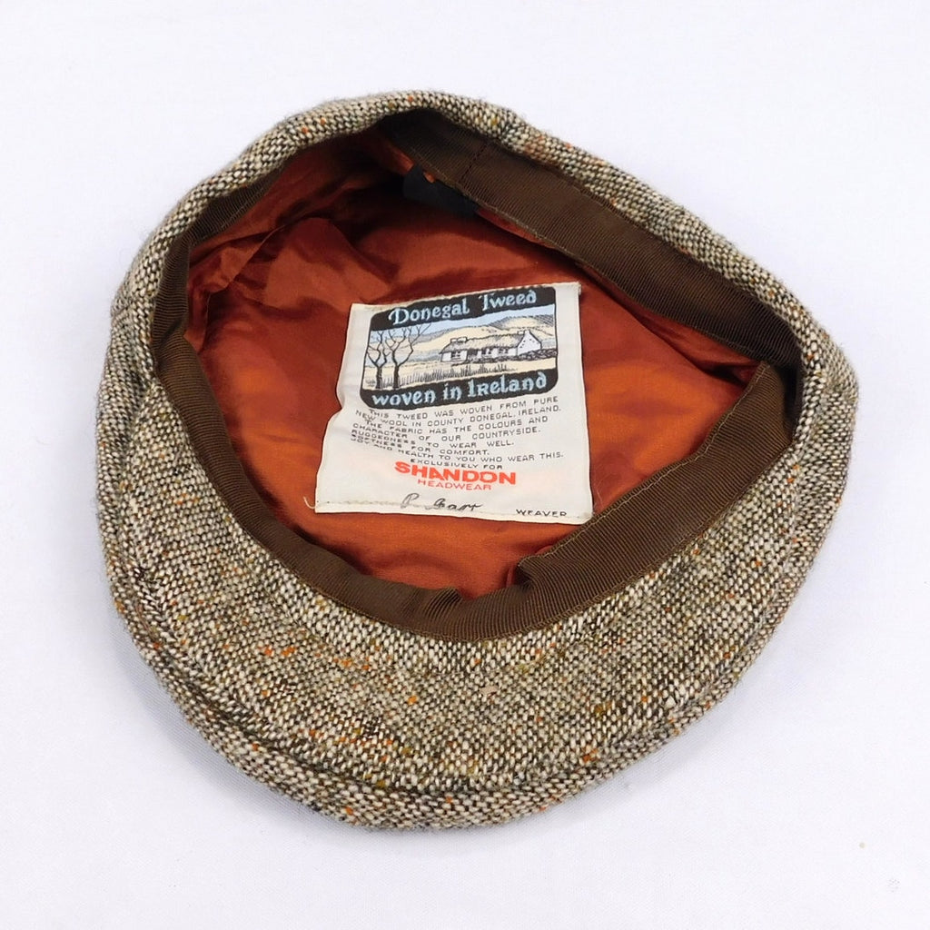 Shandon Headwear Tweed Newsboy Hat - Size S (6 7/8)