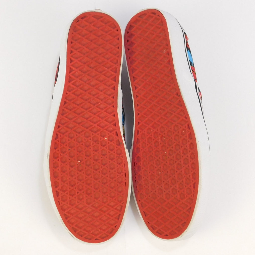 Vans x Marvel Spider-Man Classic Slip-On Comic Print Shoes Mens 8.5 Womens 10