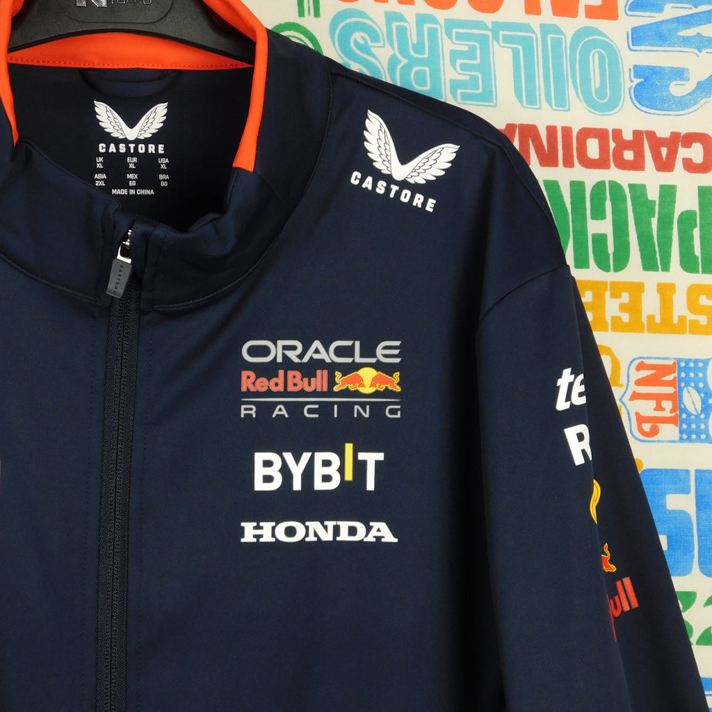Castore Oracle Red Bull Racing Full Zip Jacket Size XL Formula 1 Vegas GP 2024