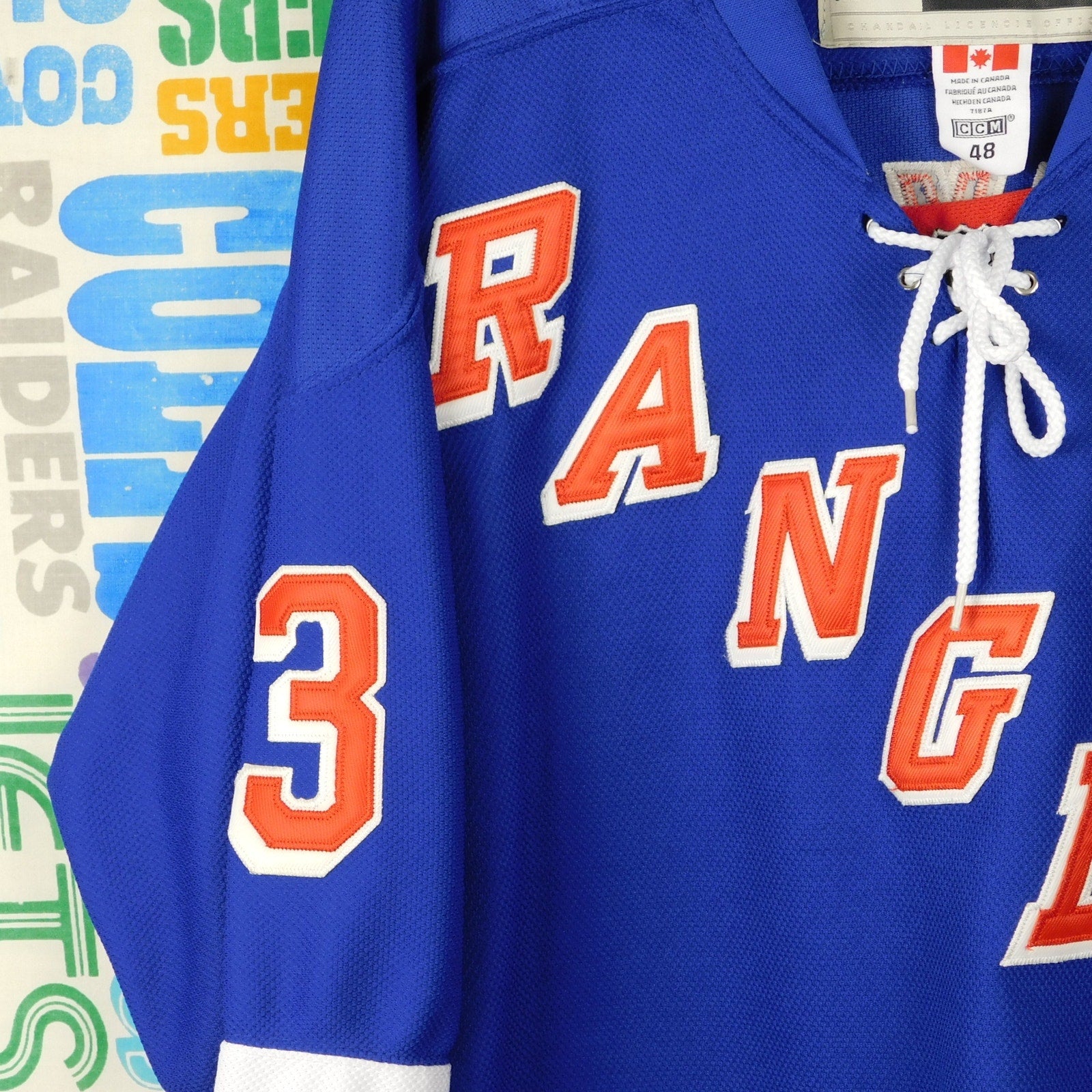 Reebok New York Rangers Kevin Hayes Hockey Jersey - Size 48