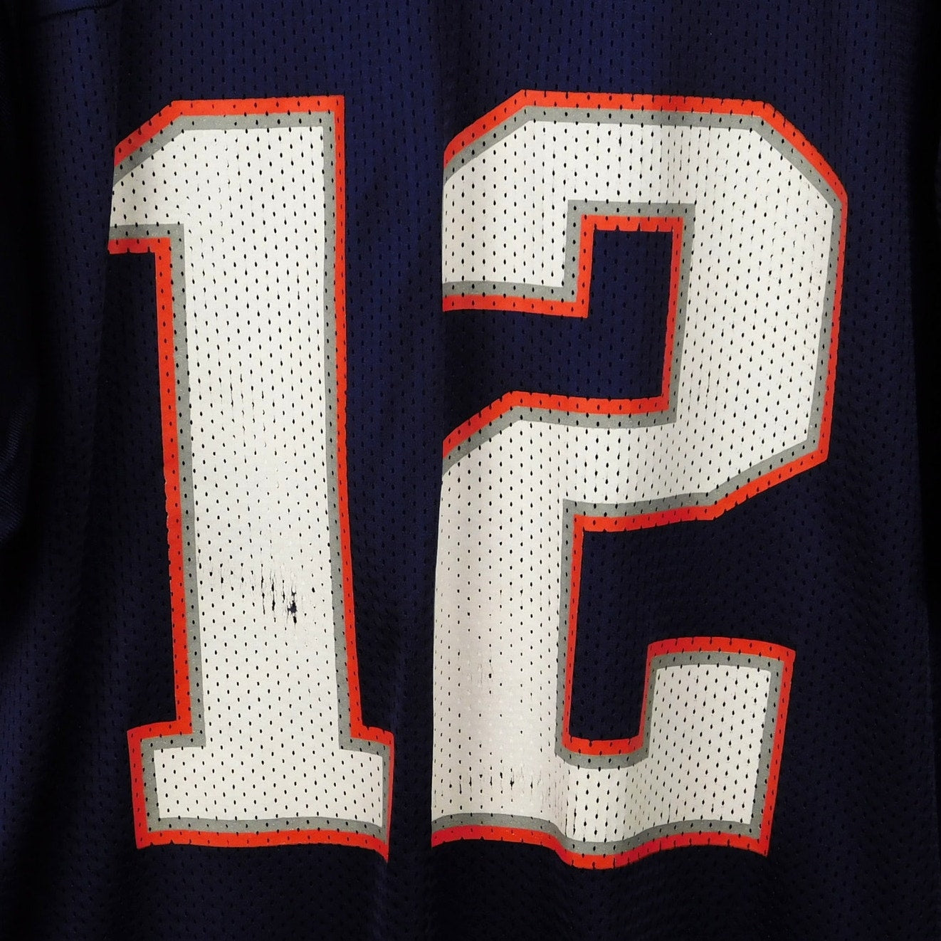 Y2K New England Patriots Tom Brady Jersey (screened) - Size L