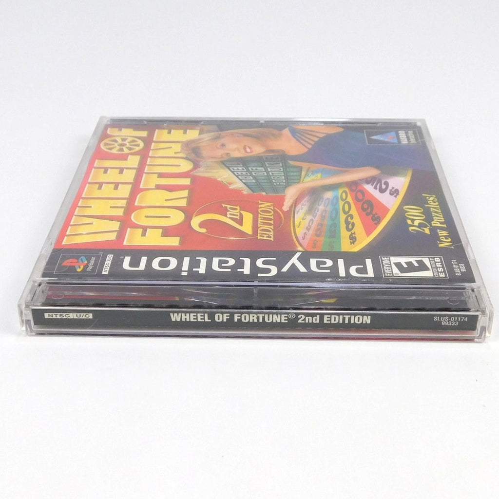 Wheel Of Fortune 2nd Edition Sony Playstation 1 PS1 Tested Complete CIB 2000