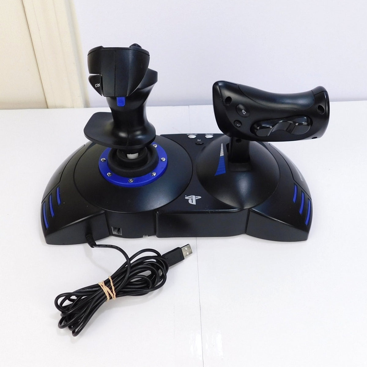 Thrustmaster T.Flight HOTAS 4 Flight Stick PS4 PS5 PC Joystick Tested Working