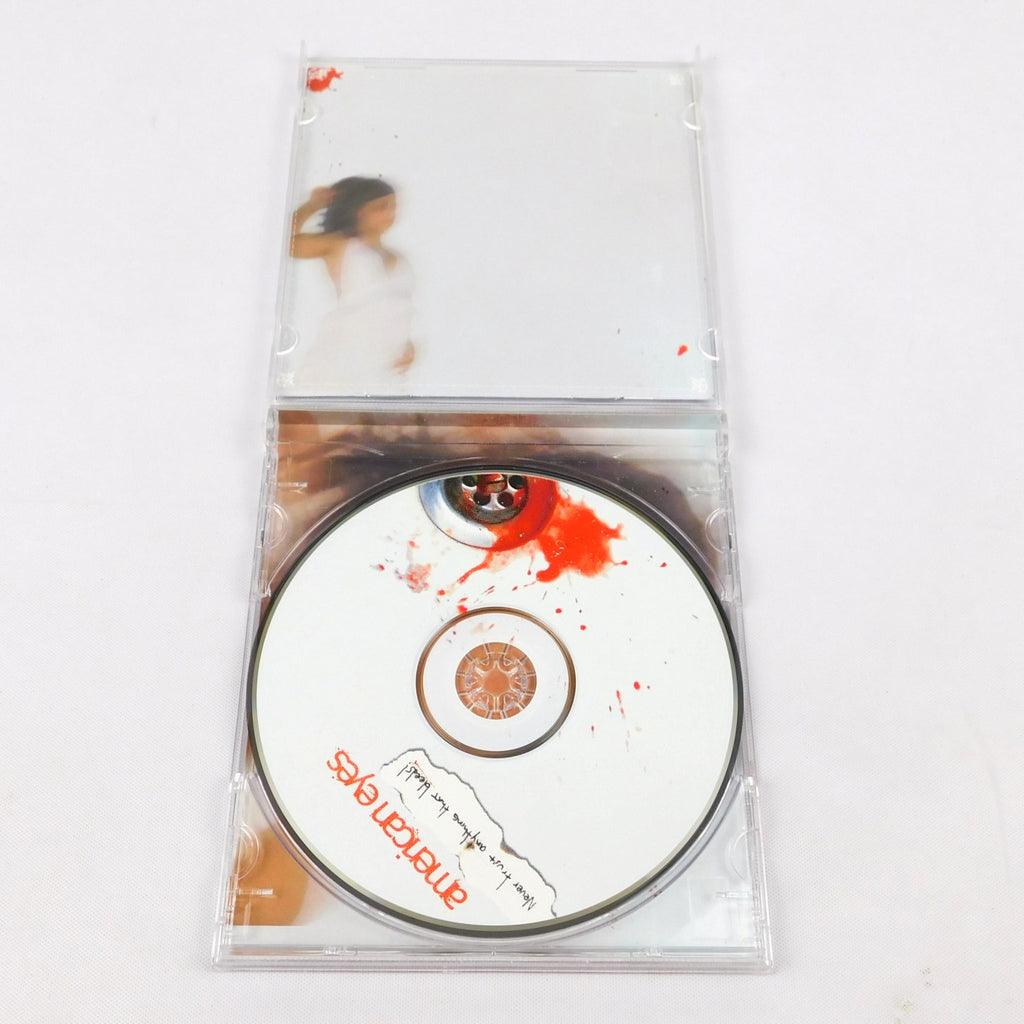 American Eyes Never Trust Anything That Bleeds EP CD Tested 2005 Side One Dummy
