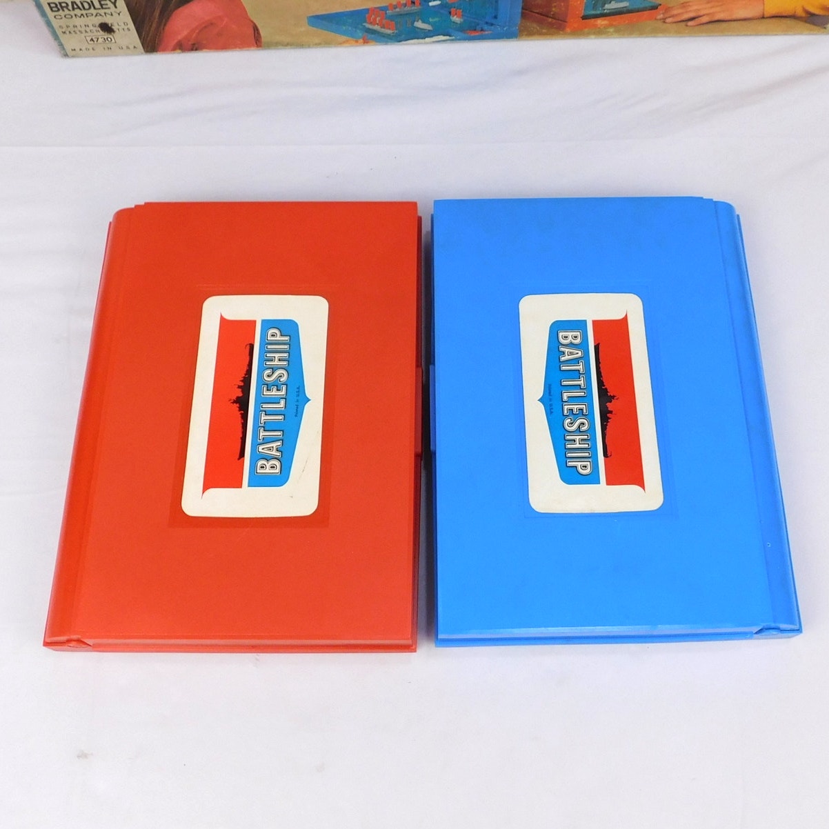 Vintage Battleship Game 1971 Milton Bradley 4730 Complete In Box
