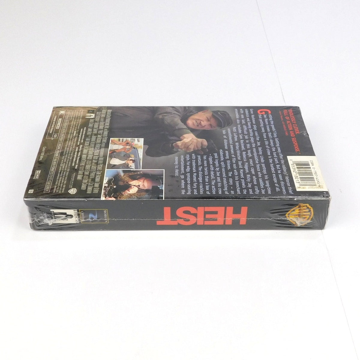 Heist VHS 2002 Gene Hackman Danny DeVito Sam Rockwell Factory Sealed Walgreens