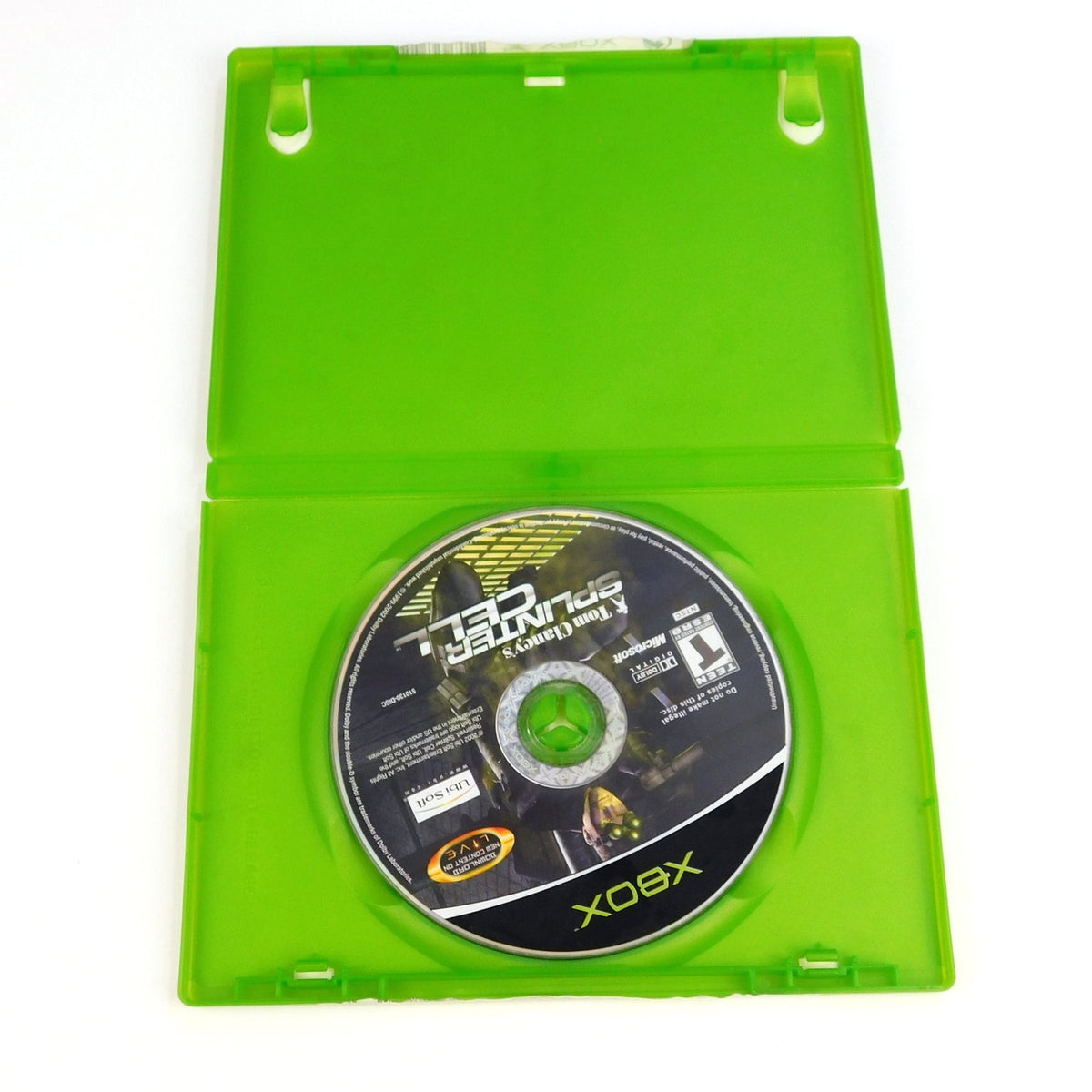 Tom Clancy's Splinter Cell Original Xbox 2002 No Manual Tested Working Ubisoft