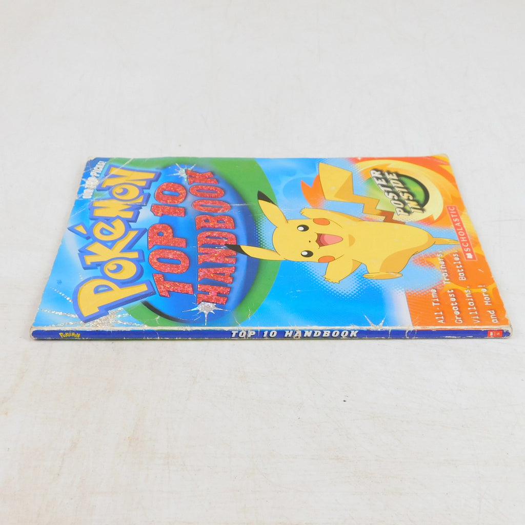 Pokemon Top 10 Handbook 2006 Scholastic Book Missing Poster Noll and West