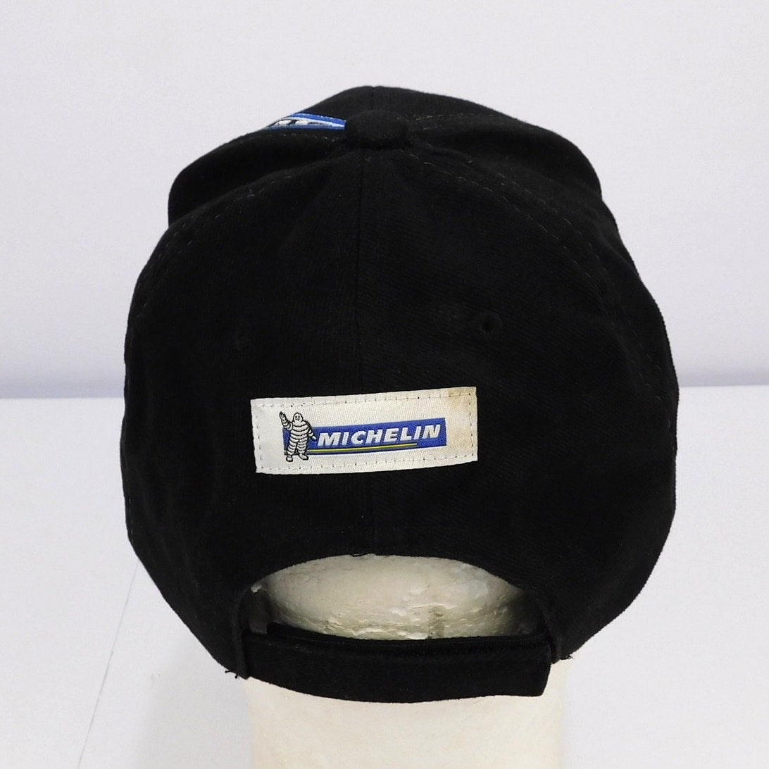 Michelin Tire Man Bibendum Road Design Adjustable Hat Black Racing Cap