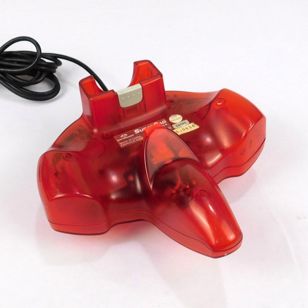 Performance Superpad 64 Colors N64 Controller Clear Red Tested 3D Printed Stick