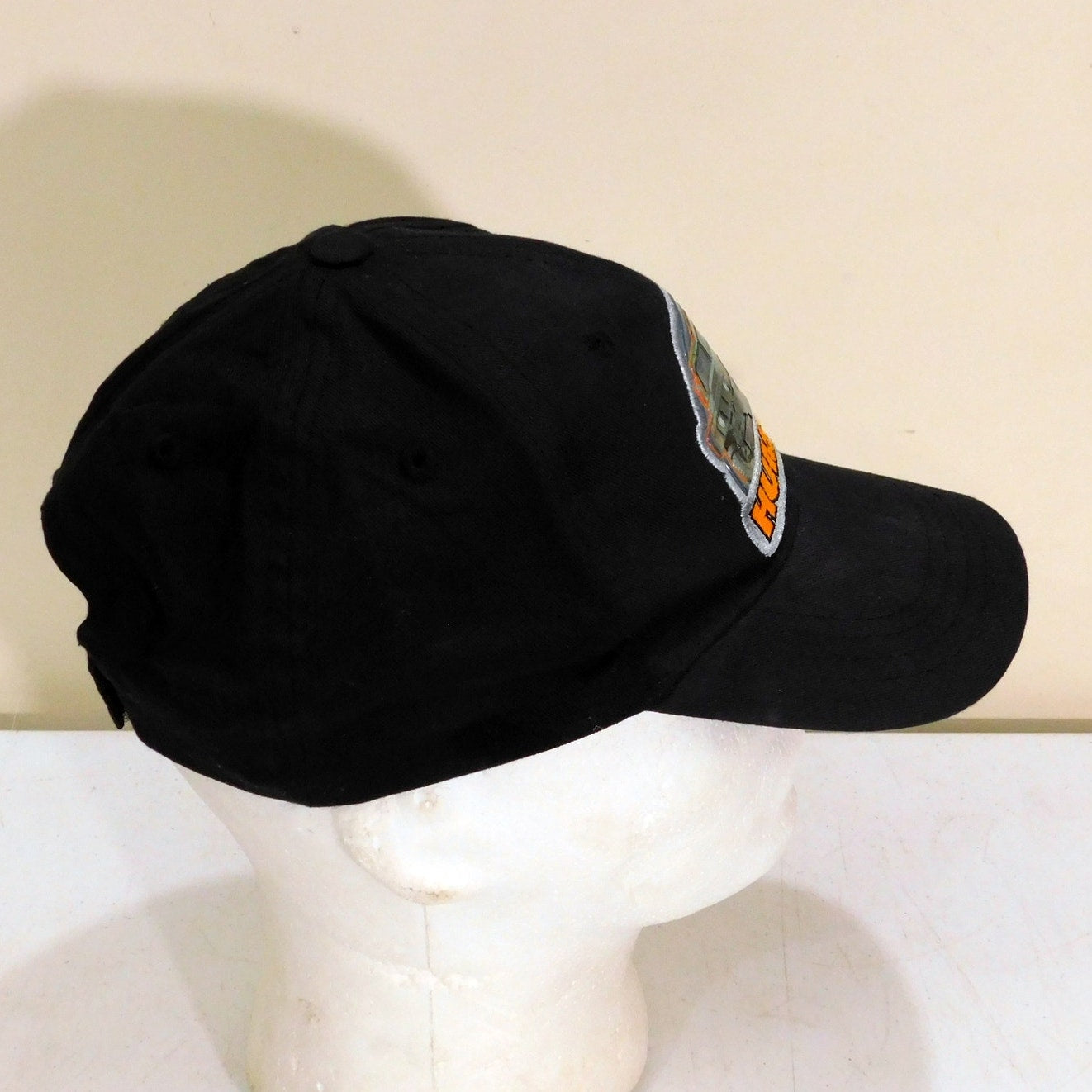 HUMVEE Hat Logo Patch Adjustable Black Embroidered Hummer Army Truck