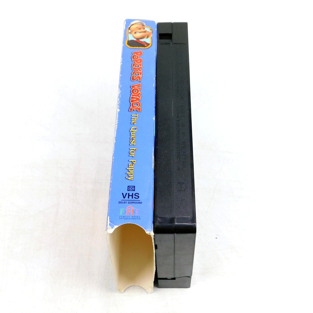 Popeye's Voyage The Quest For Pappy VHS Tested CGI Animated 2004 King Features