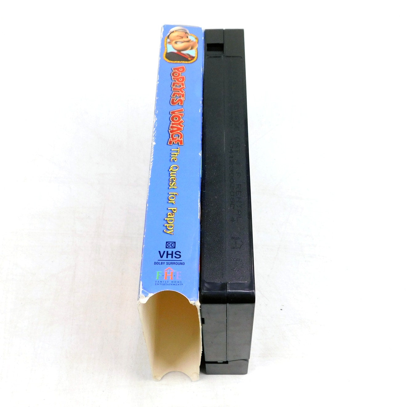 Popeye's Voyage The Quest For Pappy VHS Tested CGI Animated 2004 King Features