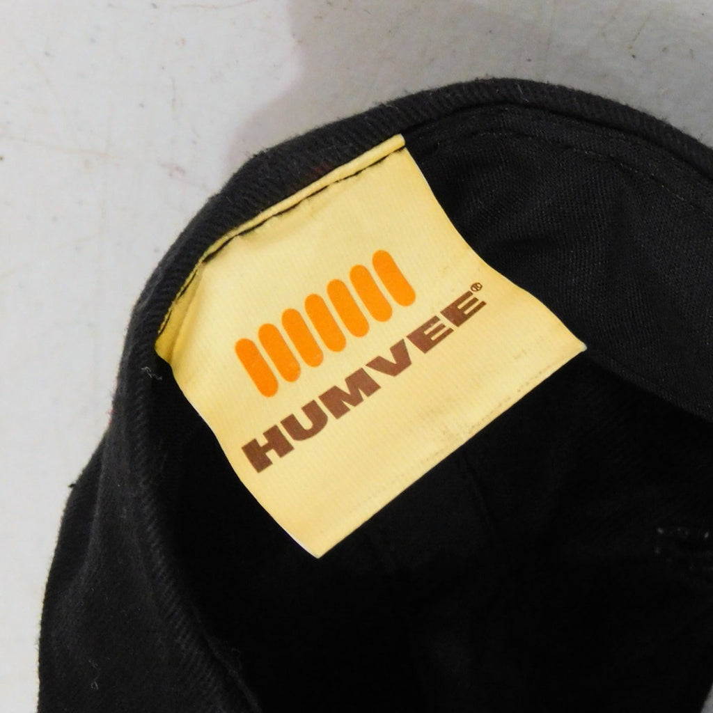 HUMVEE Hat Logo Patch Adjustable Black Embroidered Hummer Army Truck