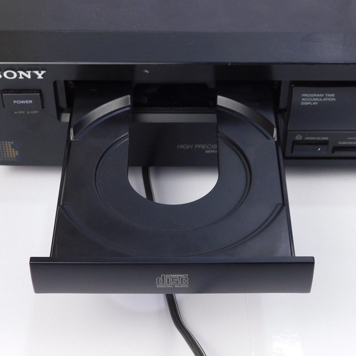 Sony CDP-291 Single Disc CD Player Fully Tested Working No Remote 1991 Serviced