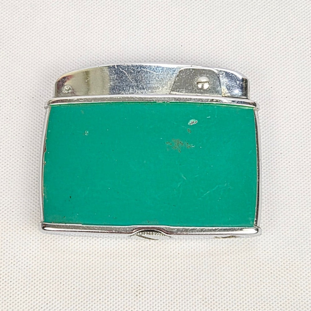 Vintage Alpine Filter Cigarettes Advertising Lighter Flat Made In Japan Tested