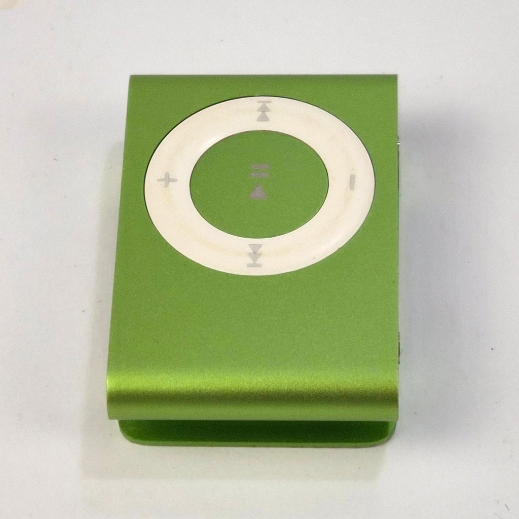 Apple iPod Shuffle 2nd Gen A1204 Green 1GB OEM Dock Manual Box Tested