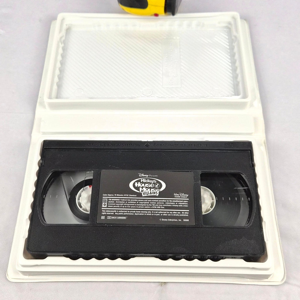 Mickey's House Of Villains VHS 2002 Tested Disney Clamshell w/ Inserts