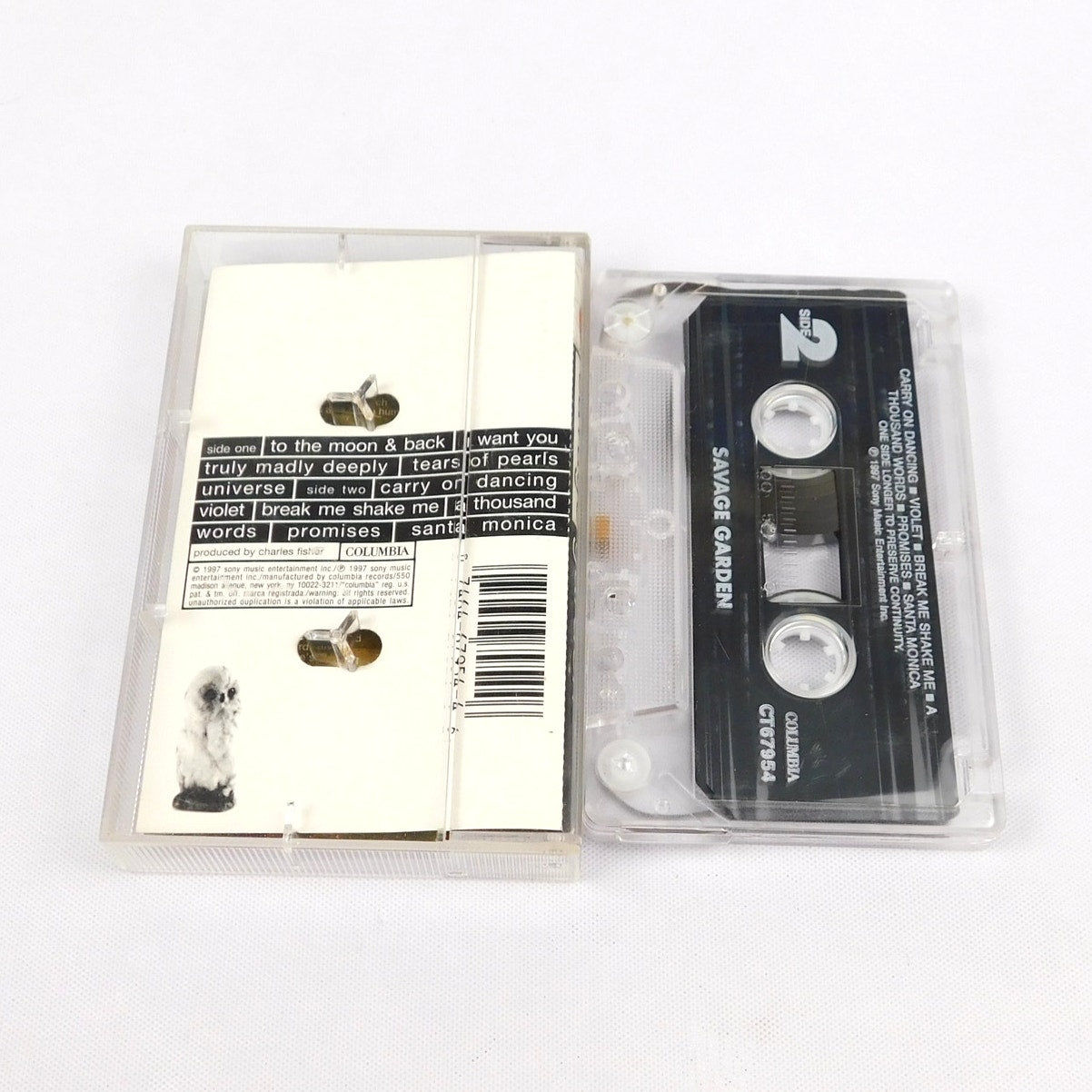 Savage Garden Self Titled Cassette 1997 Tested Columbia CT 67954