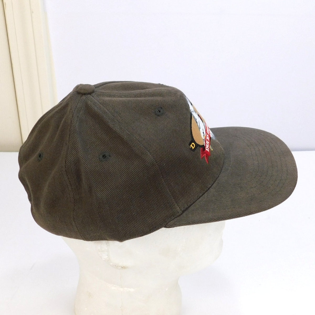 Ducks Unlimited Vintage Duck Hunting Hat Cap Brown Strapback NWT