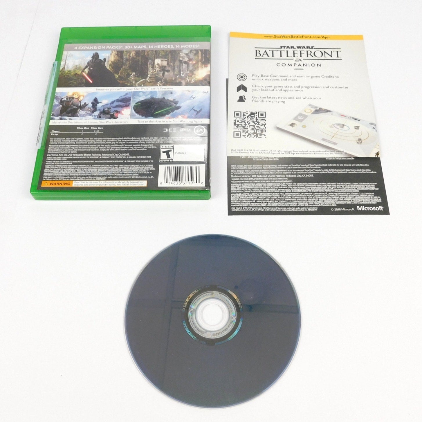 Star Wars Battlefront Ultimate Edition Xbox One Complete Season Pass Code Valid
