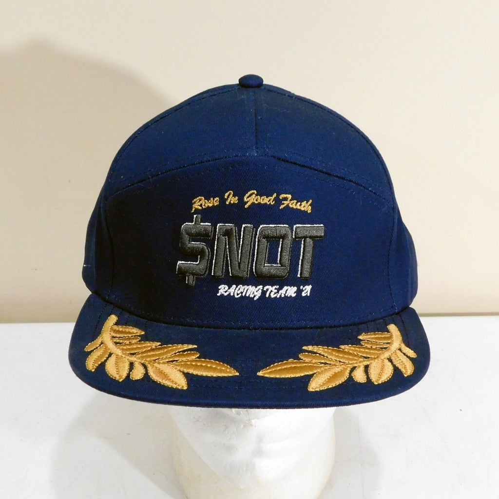 Rose In Good Faith Snot Racing Team Hat Merch Strapback Blue