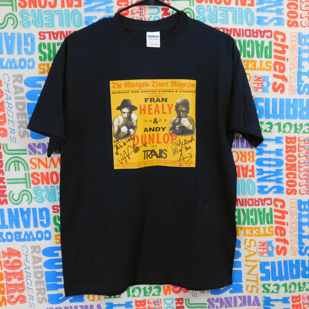 Travis Band Autographed T Shirt - Size M