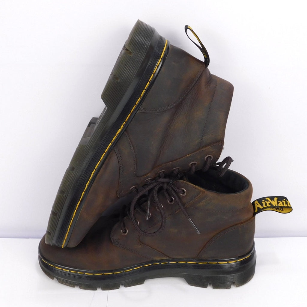 Dr. Martens Bonny Crazy Horse Leather Chukka Boots Brown Men's US 8 Air Wair