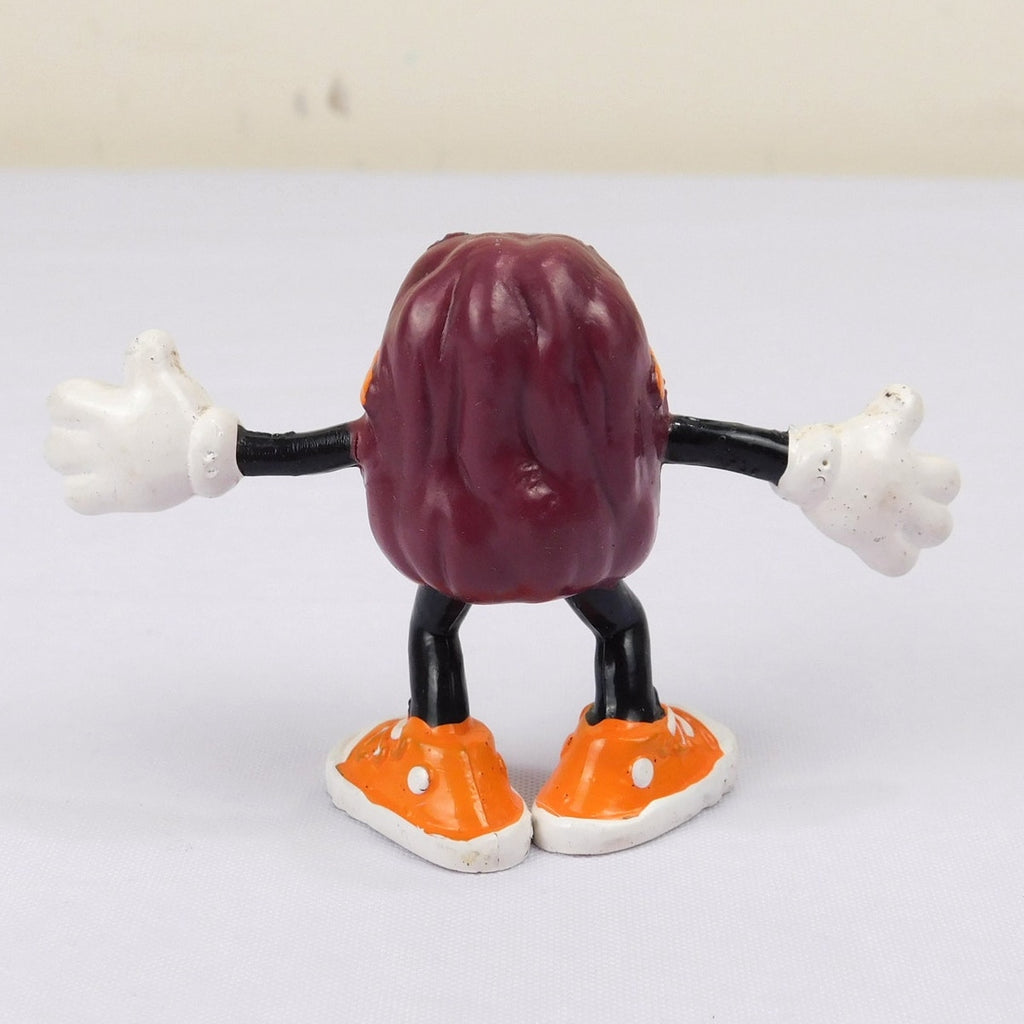 Vintage California Raisins 2" PVC Figure Orange Glasses & Shoes 1987 Calrab
