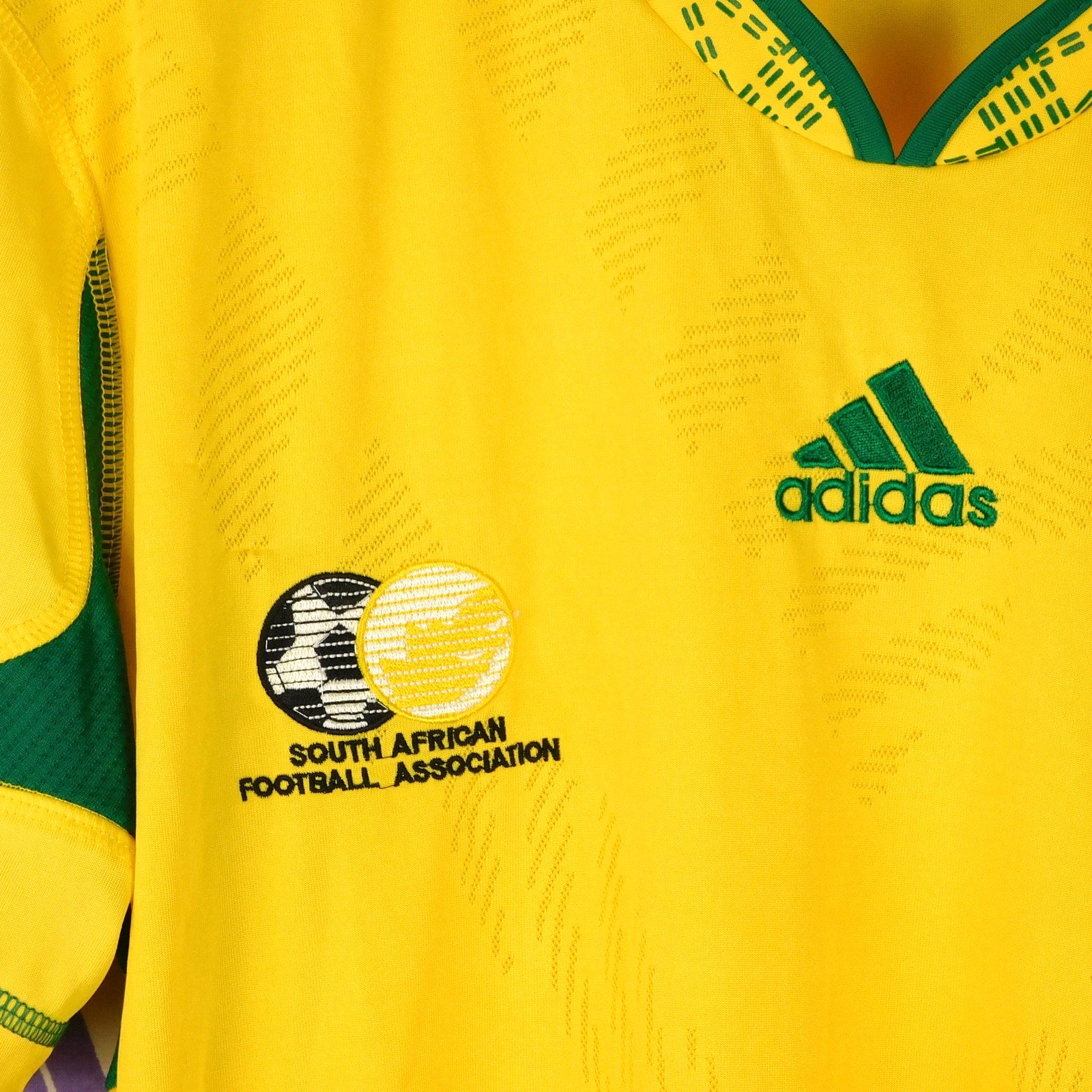 2010 Adidas South Africa Home Soccer Jersey - Size S