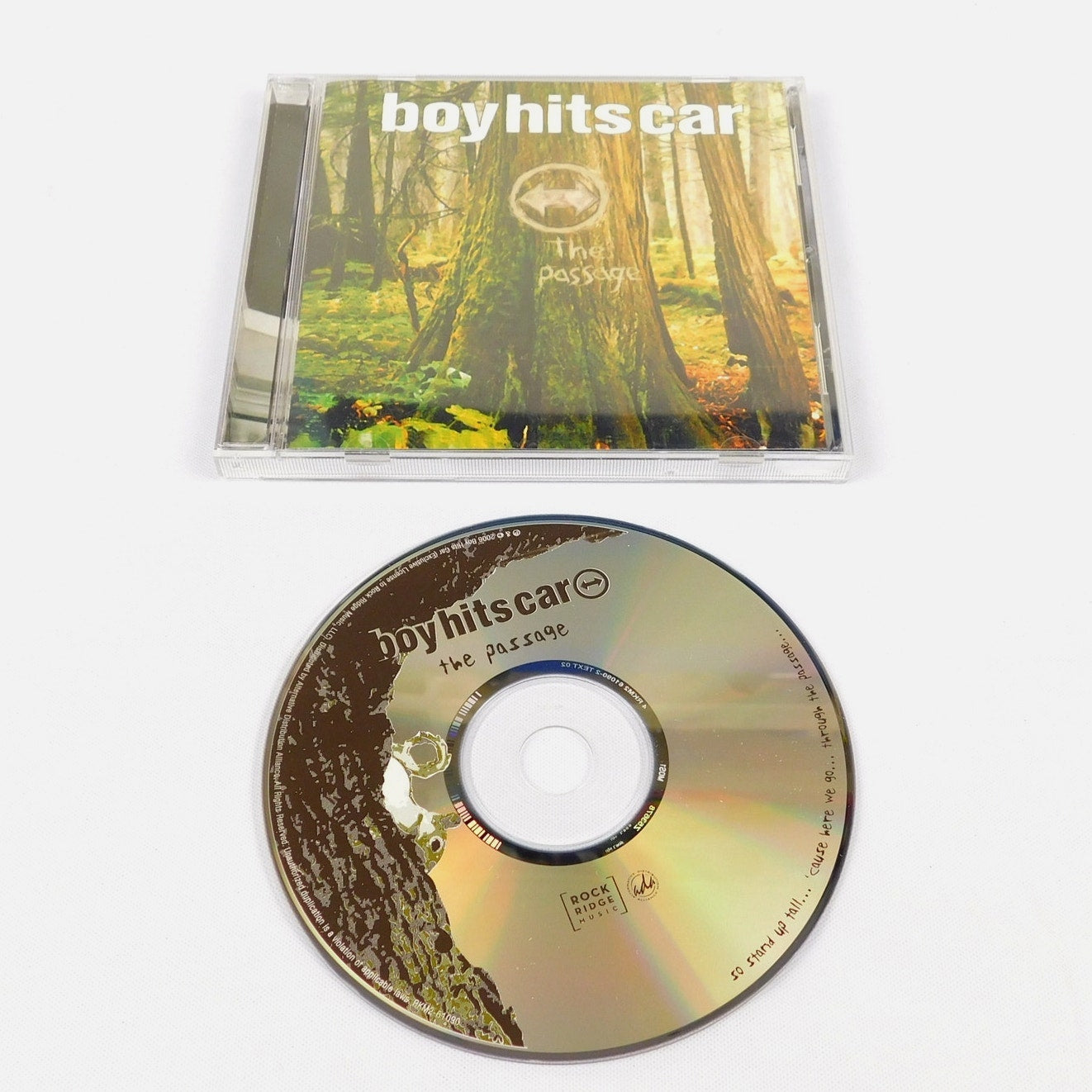 Boy Hits Car The Passage CD 2006 Tested Rock Ridge Music RKM2-61090