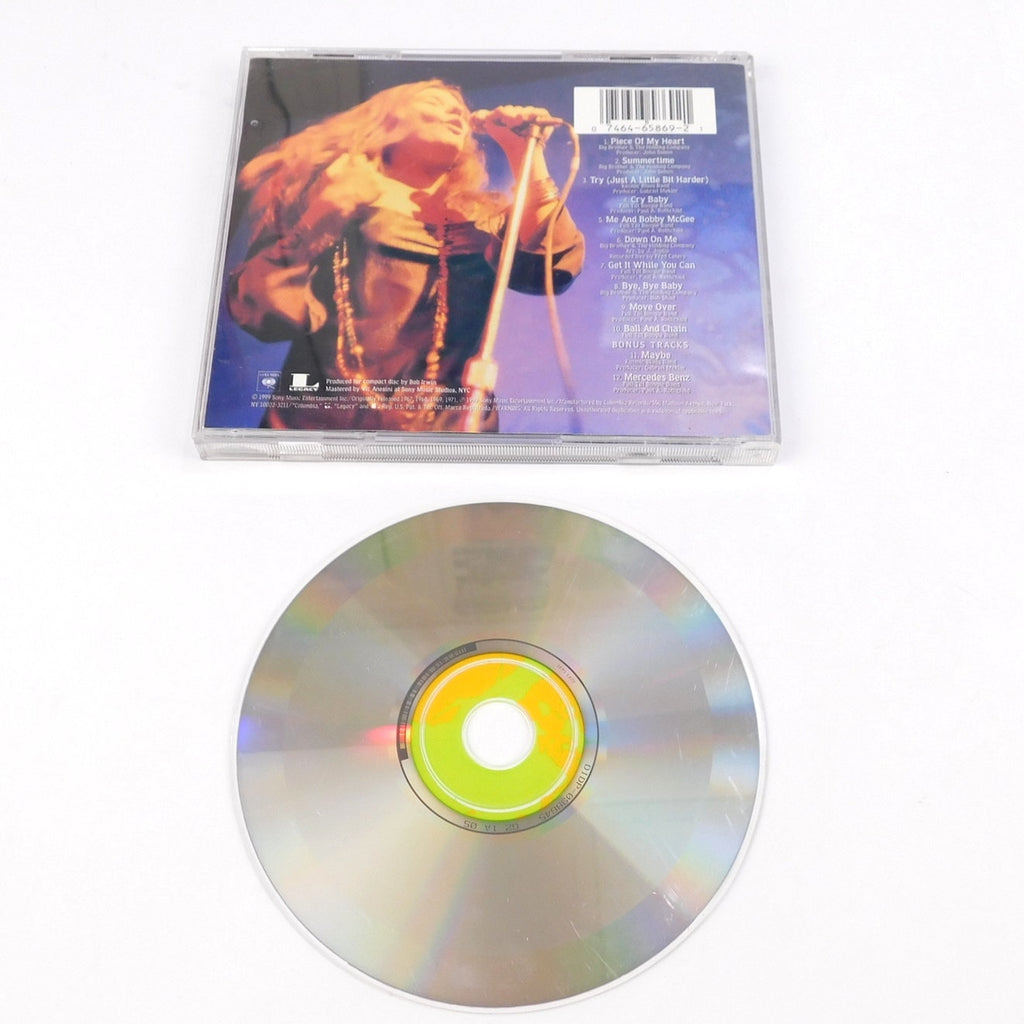 Janis Joplin Greatest Hits CD Tested 1999 Columbia Legacy CK 65869