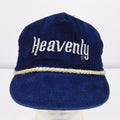 80s Heavenly Ski Resort Corduroy Snapback Hat - Adjustable