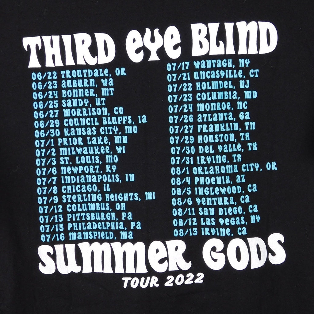 Third Eye Blind Summer Gods Tour 2022 T Shirt - Size XL