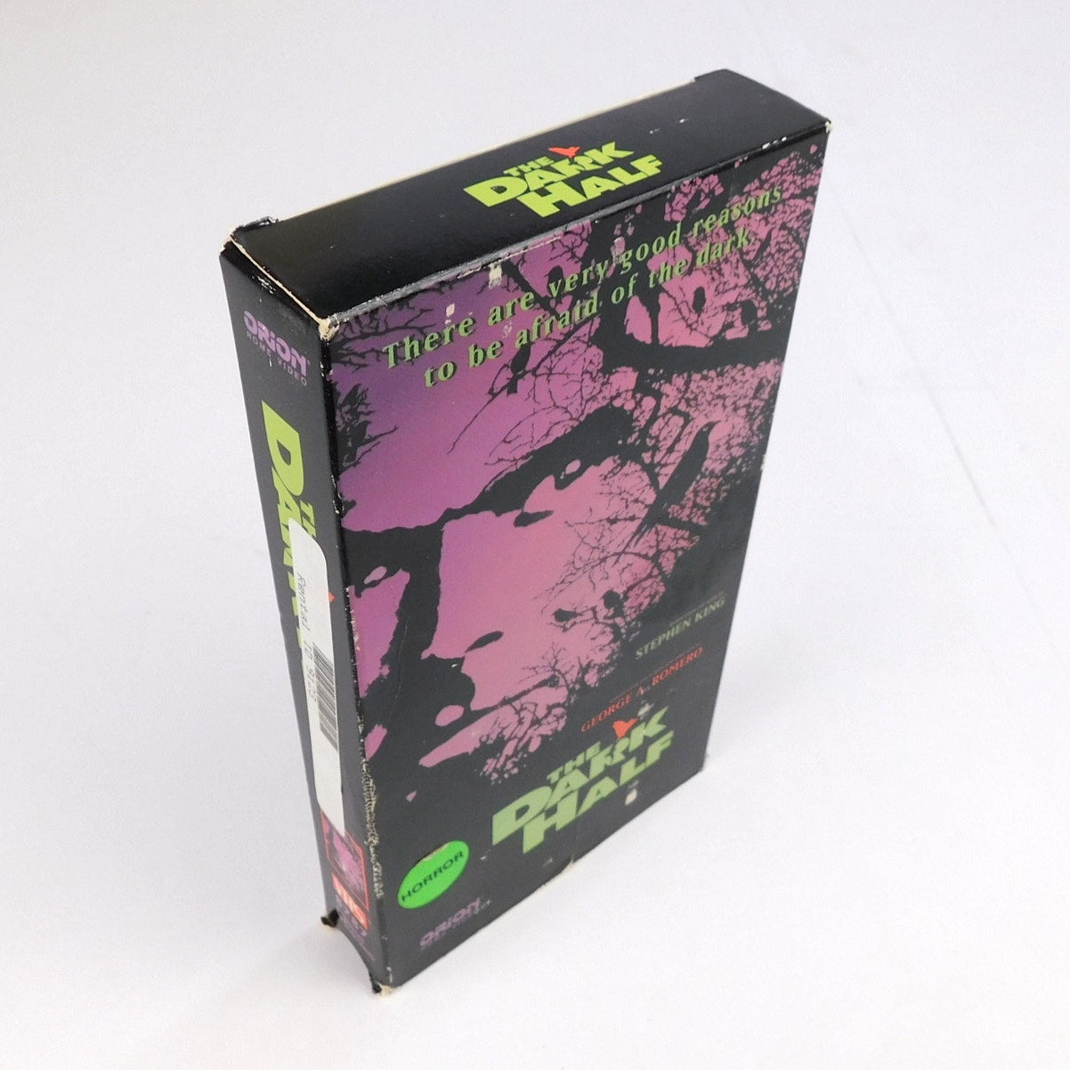The Dark Half VHS 1993 Tested Orion Stephen King George Romero