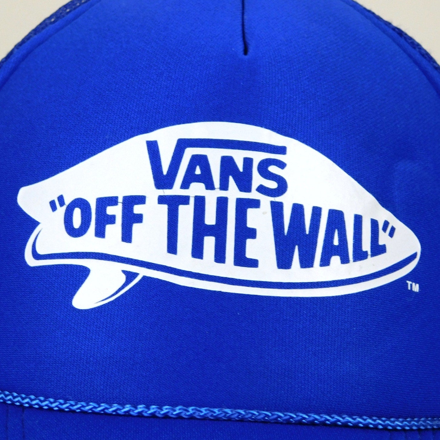 Y2K Vans Off The Wall Trucker Hat - Adjustable